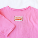 ☀️ Organic Play Set — Long Sleeve + Pants in Pink