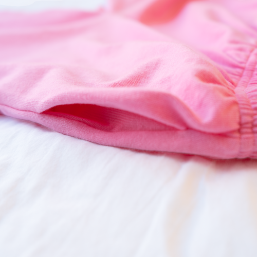 ☀️ Organic Play Set — Long Sleeve + Pants in Pink