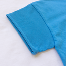 ☀️ Organic Play Set — Short Sleeve + Shorts in Blue