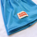☀️ Organic Play Set — Short Sleeve + Shorts in Blue