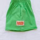 ☀️ Organic Play Set — Short Sleeve + Shorts in Green