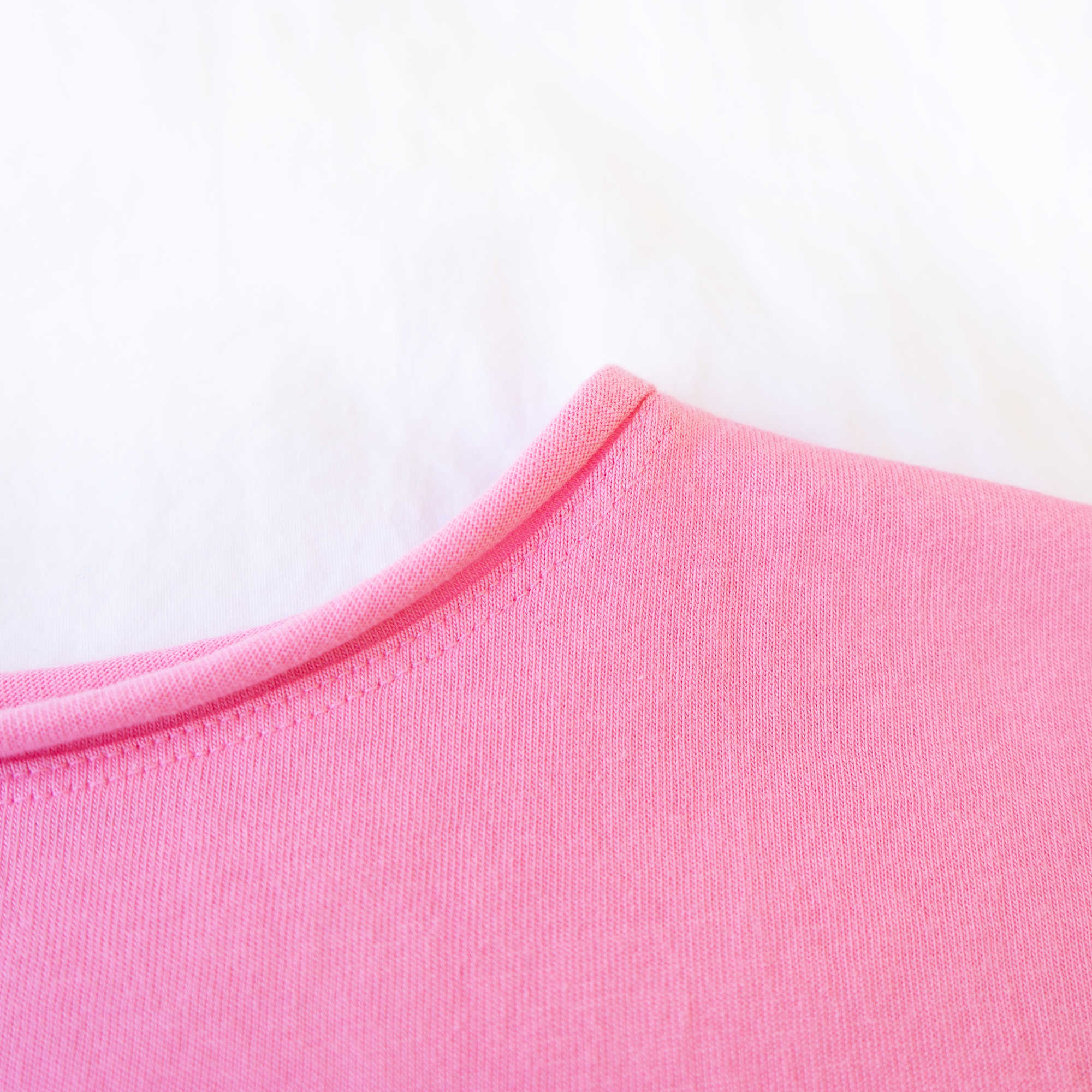 ☀️ Organic Play Set — Short Sleeve + Shorts in Pink