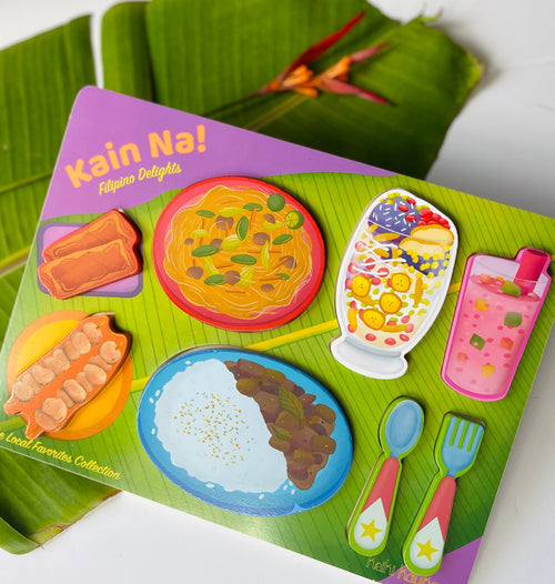 Filipino Food Chunky Puzzle - Cultr. by Created for Culture asianowned aapimarketplace asianownedkids asianownedkidsproducts asianownedbrands