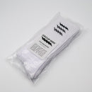 Stay Rad Crew Sock - White