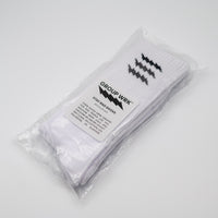 Stay Rad Crew Sock - White