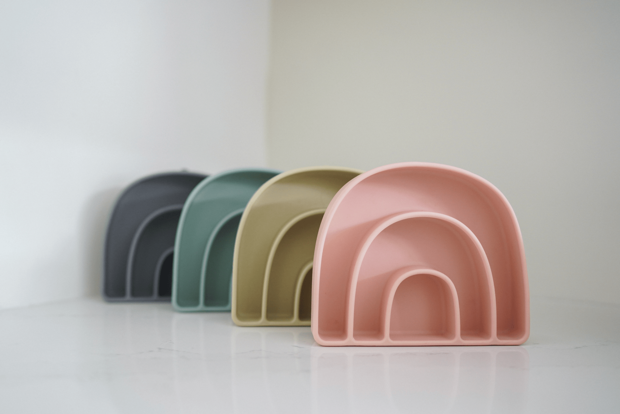 Rainbow Plate - Cultr. by Created for Culture asianowned aapimarketplace asianownedkids asianownedkidsproducts asianownedbrands