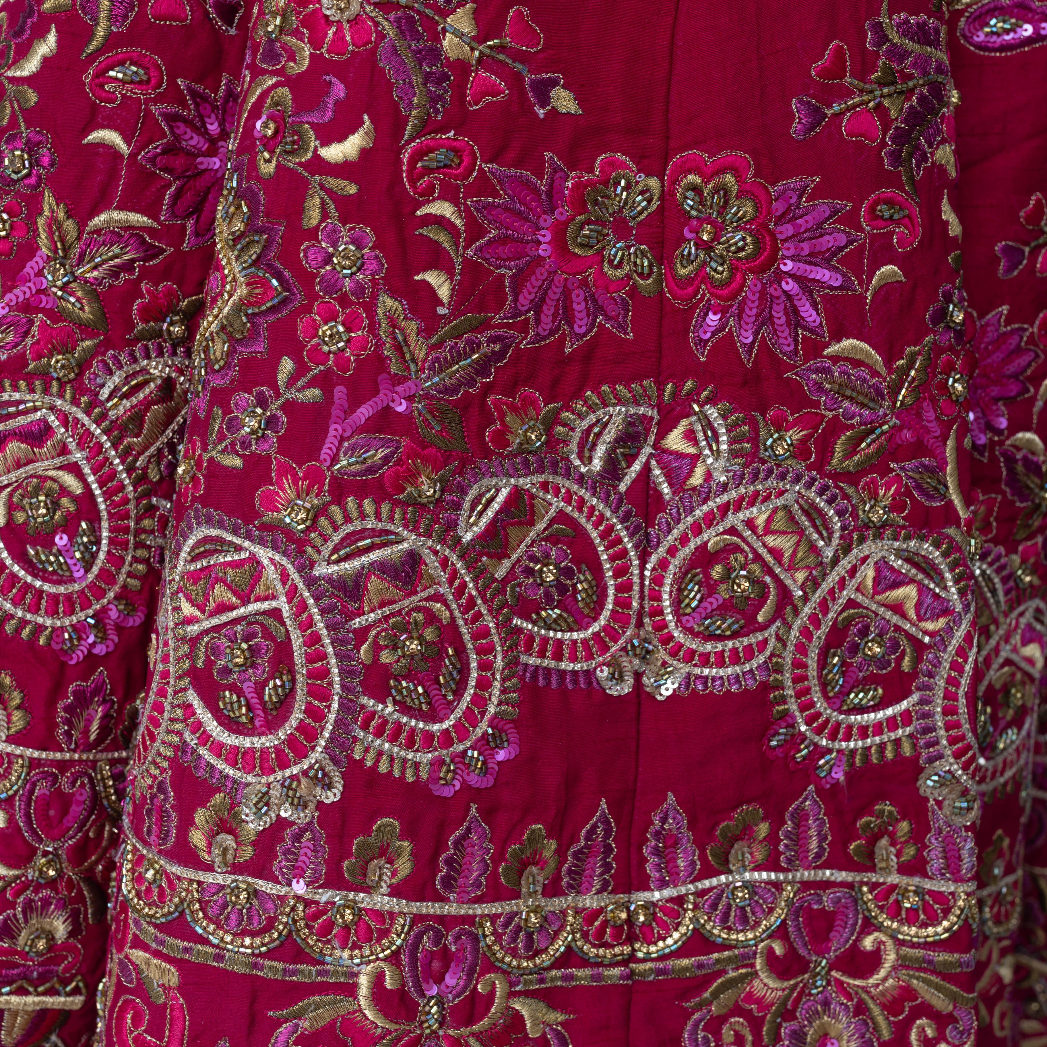 Regal Magenta Lehenga