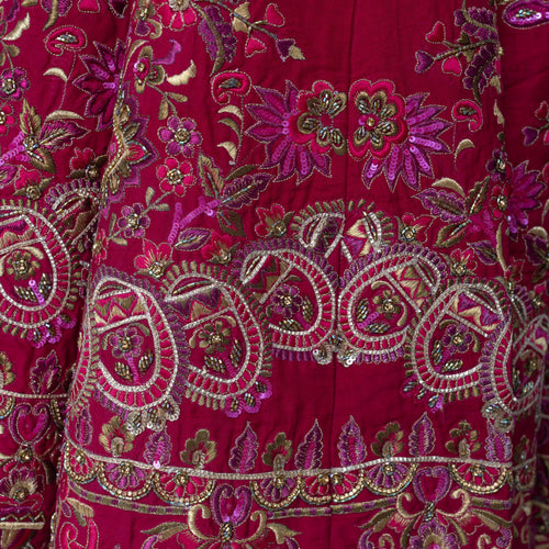 Regal Magenta Lehenga