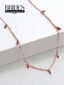 RICE Bead Chain Minimalist Necklace