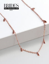 RICE Bead Chain Minimalist Necklace