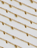 RICE Bead Chain Minimalist Necklace