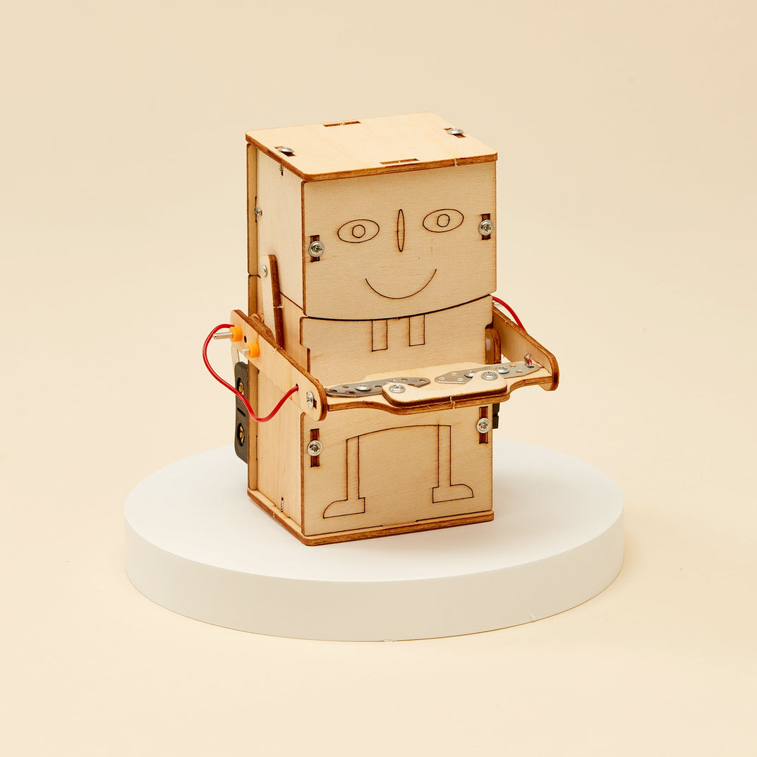 Money Bank Robot DIY Kit, Educational STEM Toy