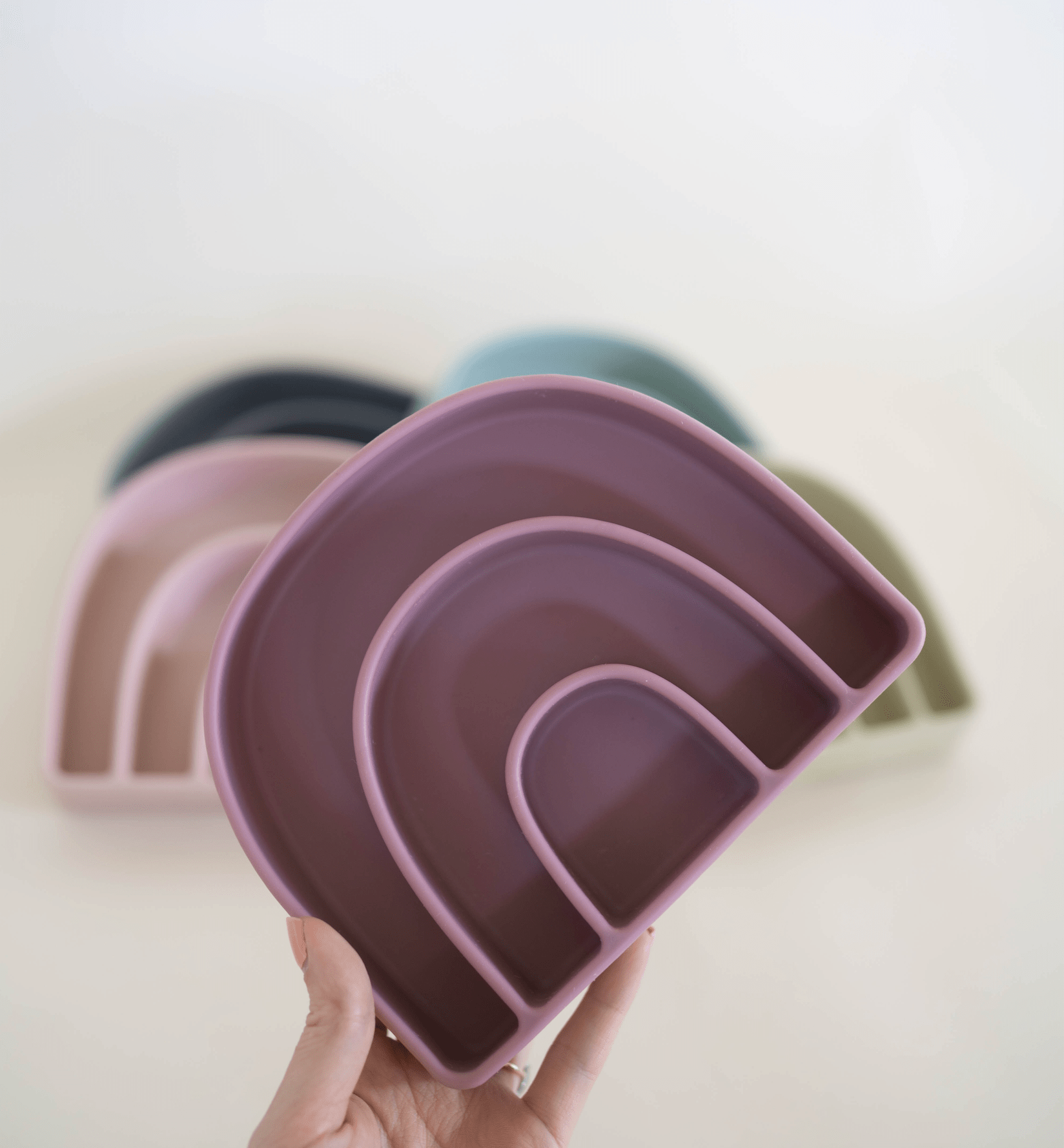 Rainbow Plate - Cultr. by Created for Culture asianowned aapimarketplace asianownedkids asianownedkidsproducts asianownedbrands