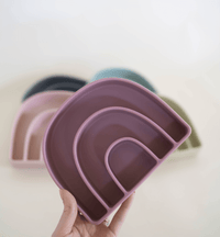 Rainbow Plate - Cultr. by Created for Culture asianowned aapimarketplace asianownedkids asianownedkidsproducts asianownedbrands