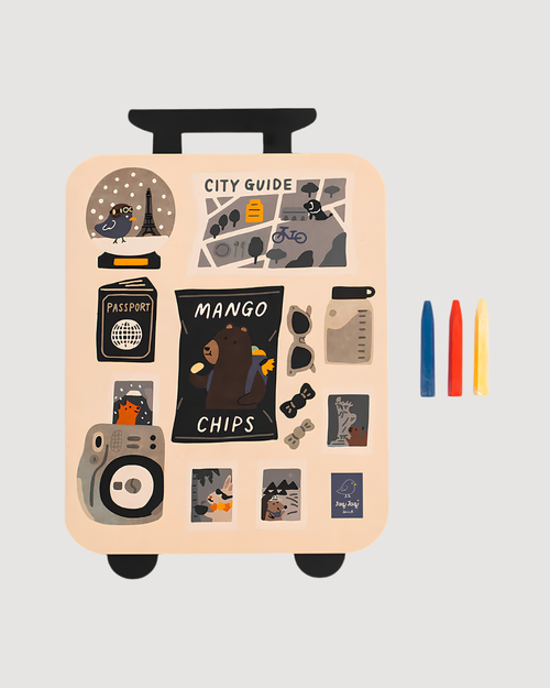 Suitcase Shaped Giant Coloring Book