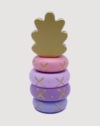 Pink Pineapple Stacking Toy