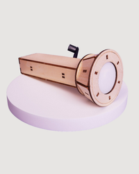 Hand-Crank Flashlight DIY Kit, Educational STEM Toy