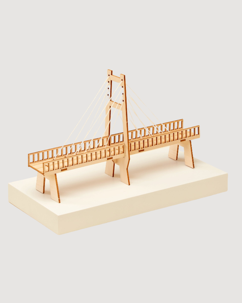 Cable-Stayed Bridge DIY Kit, Educational STEM Toy