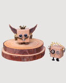 DIY Timberbot Kit – Build 2 Wooden Robots, Make Keychains & Necklaces