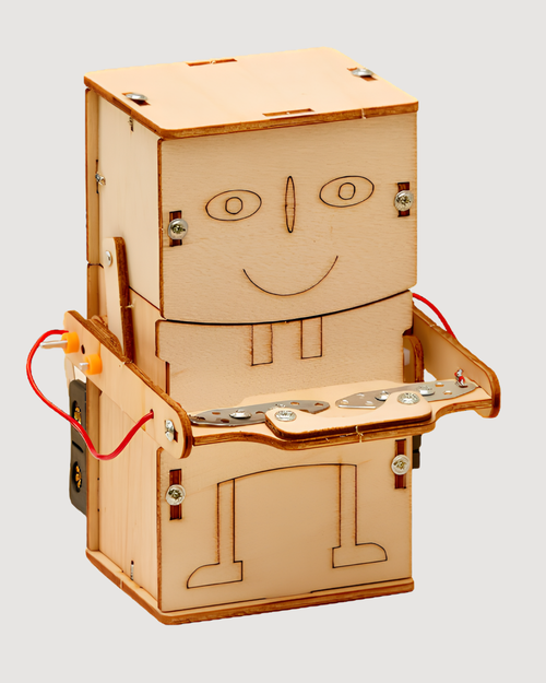 Money Bank Robot DIY Kit, Educational STEM Toy