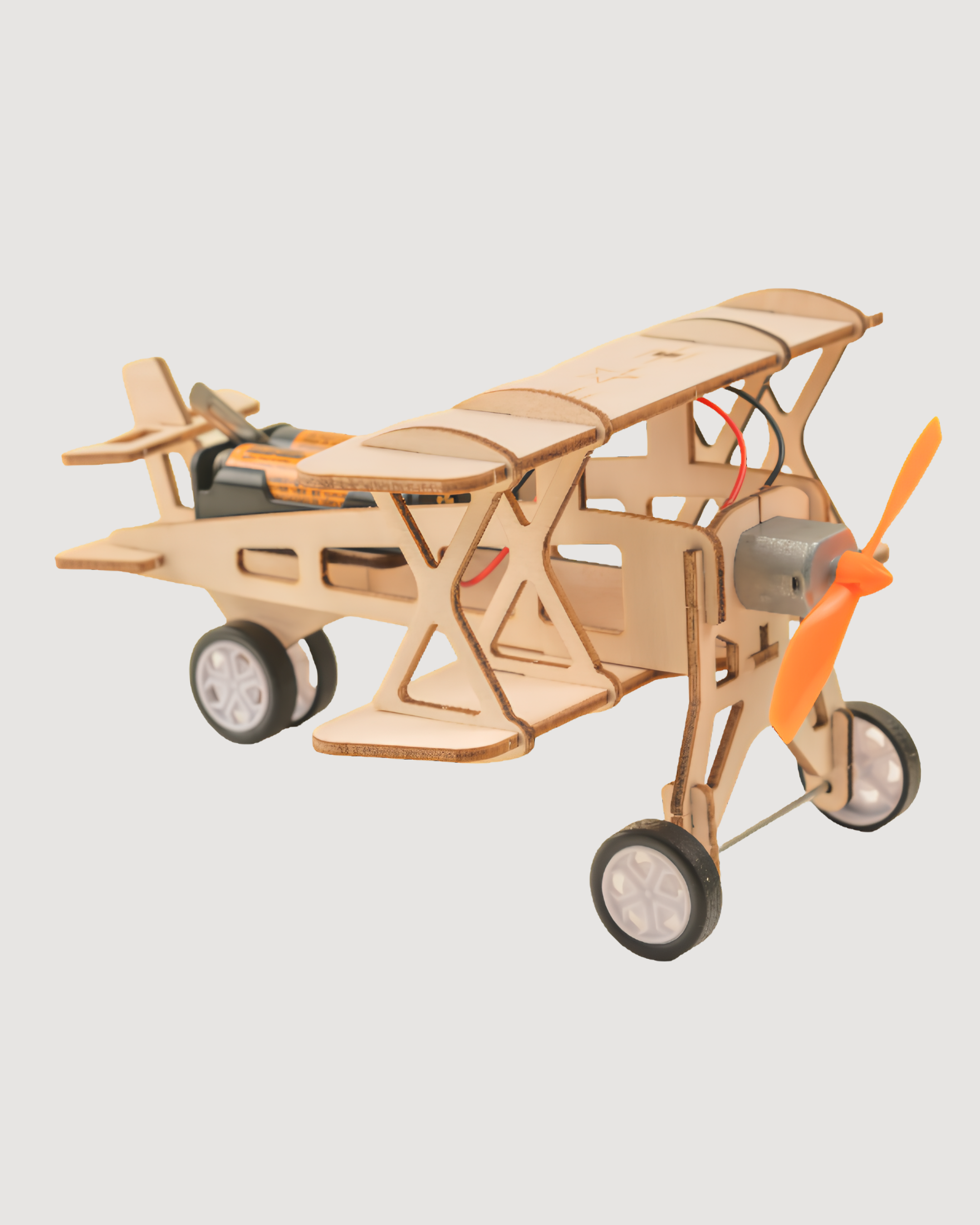 Propeller Plane DIY Kit, Educational STEM Toy
