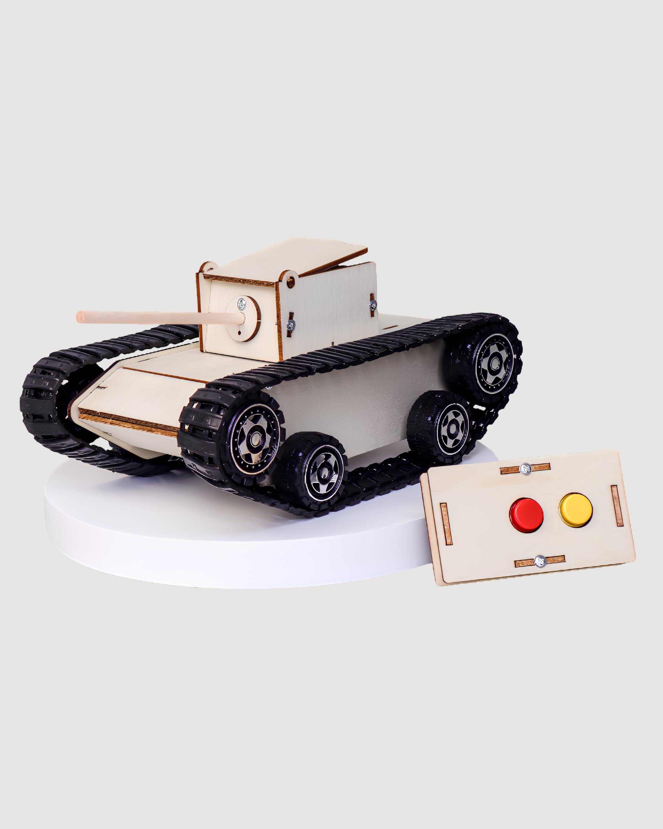 Remote-Controlled Tank DIY Kit, Educational STEM Toy