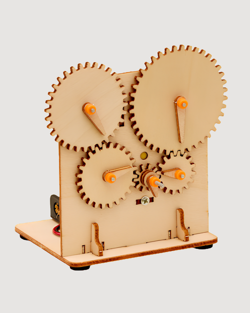 Gear Train DIY Kit, Educational STEM Toy