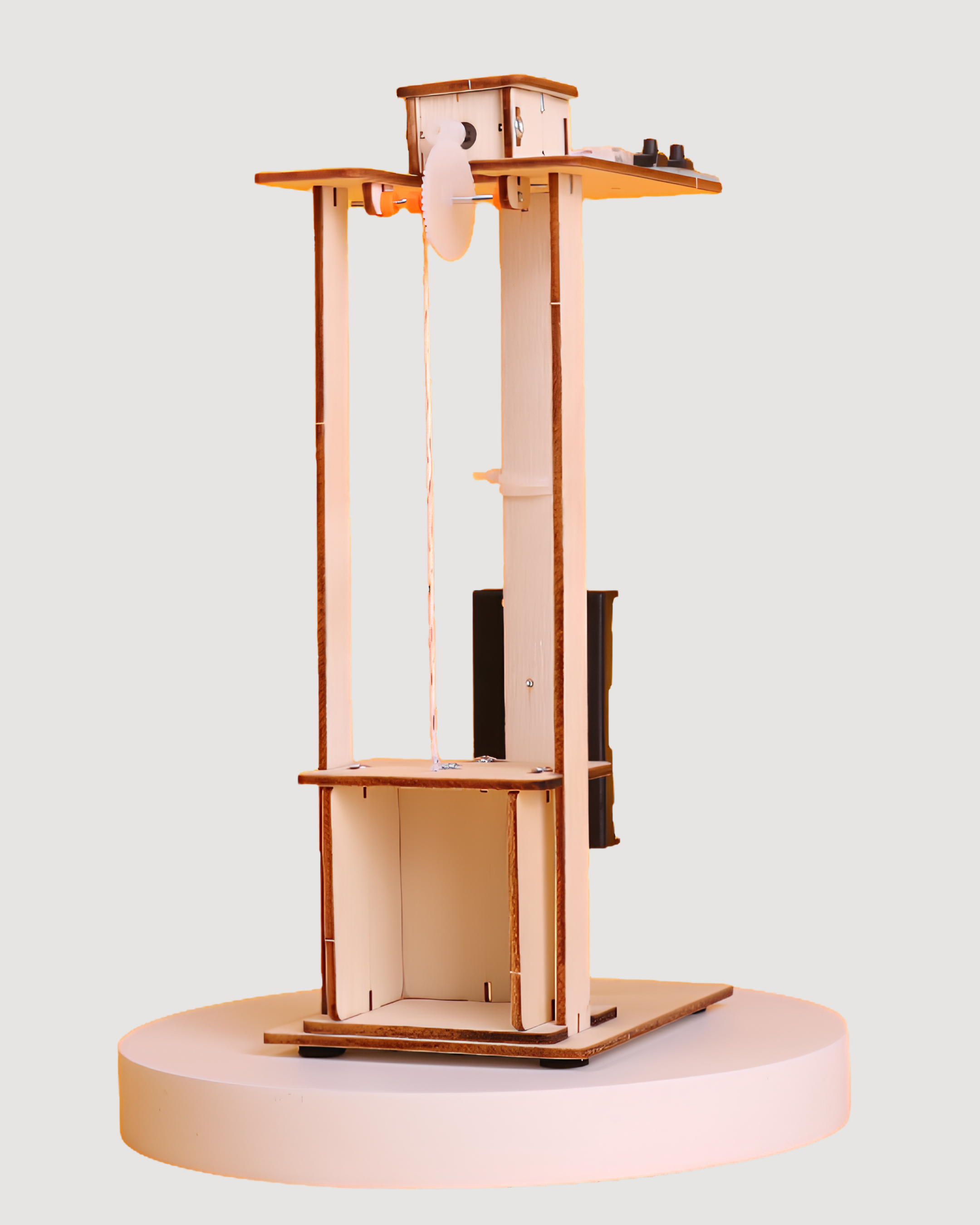 Electric Elevator DIY Kit, Educational STEM Toy