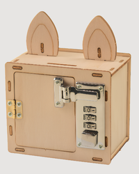 Combination Lock Box & Phone Holder DIY Kit, Educational STEM Toy