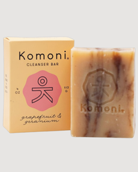 Grapefruit Geranium FACE & BODY CLEANSER BAR