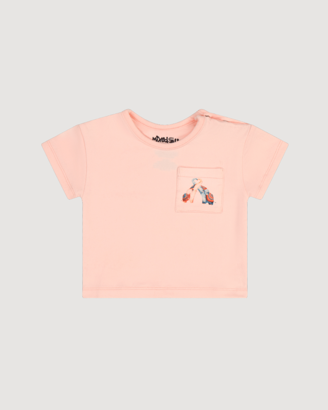Infant Elefante Pocket T-Shirt – Toddler Elephant Print Tee