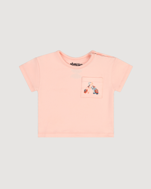 Infant Elefante Pocket T-Shirt – Toddler Elephant Print Tee