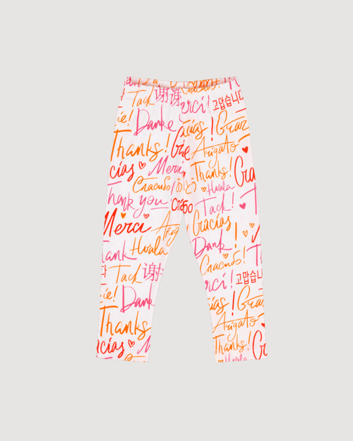 Infant Thank You Leggings - Multicultural Baby Apparel | Cozy Everyday Wear