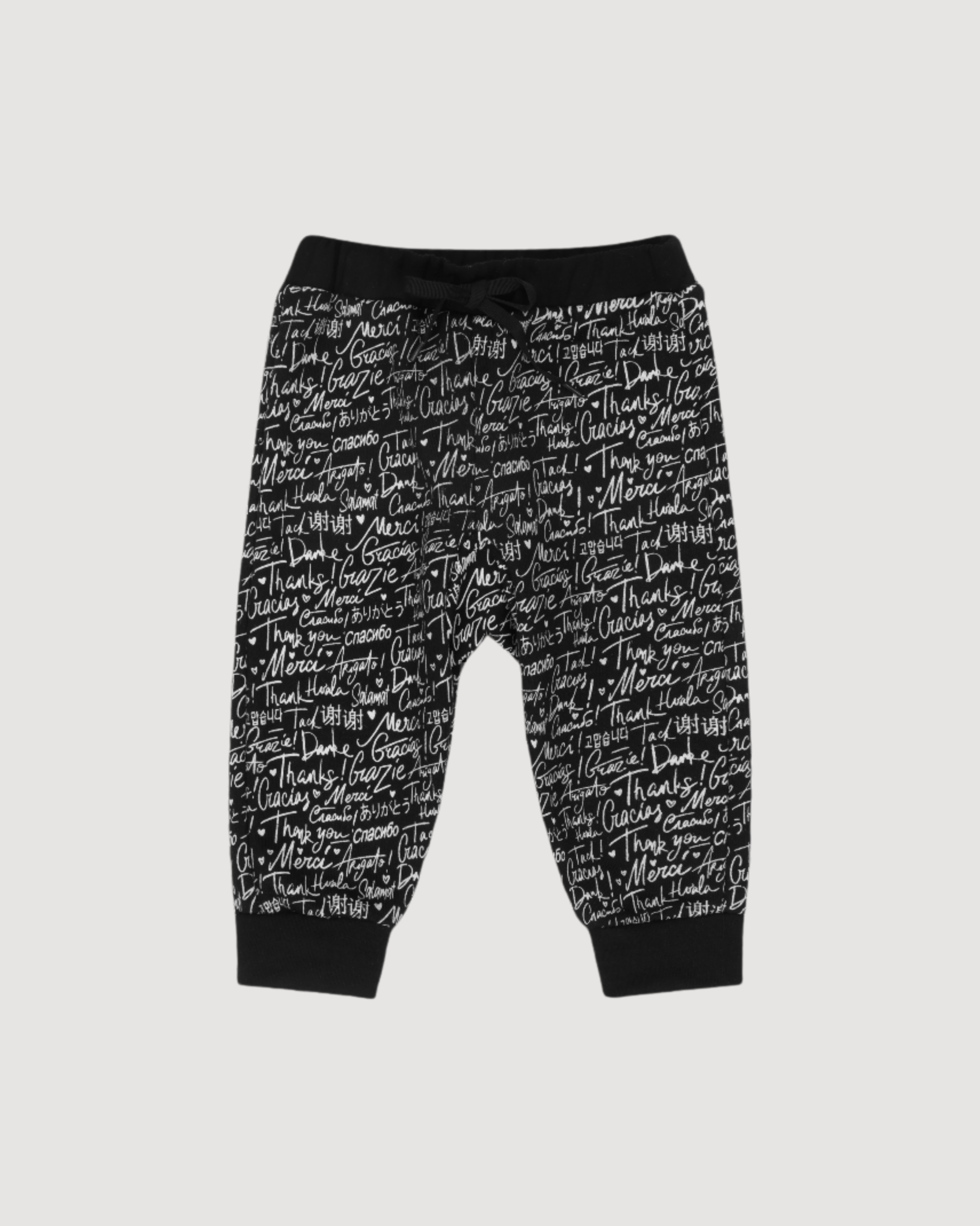 Infant Thank You Jogger – Multicultural Baby Jogger Pants