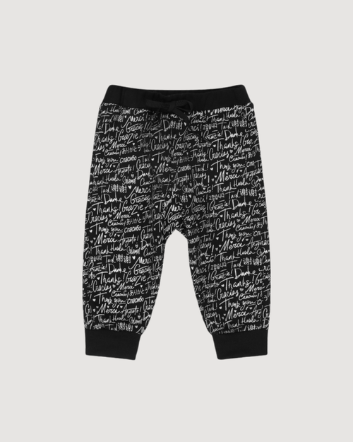 Infant Thank You Jogger – Multicultural Baby Jogger Pants