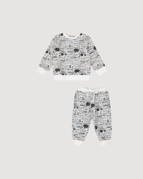 Infant Hello Jogger Set – Multicultural Baby Outfit