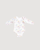 Alphabet Long Sleeve Baby Bodysuit | Multicultural Kids Wear