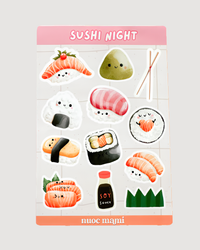 Sushi Night Sticker Sheet
