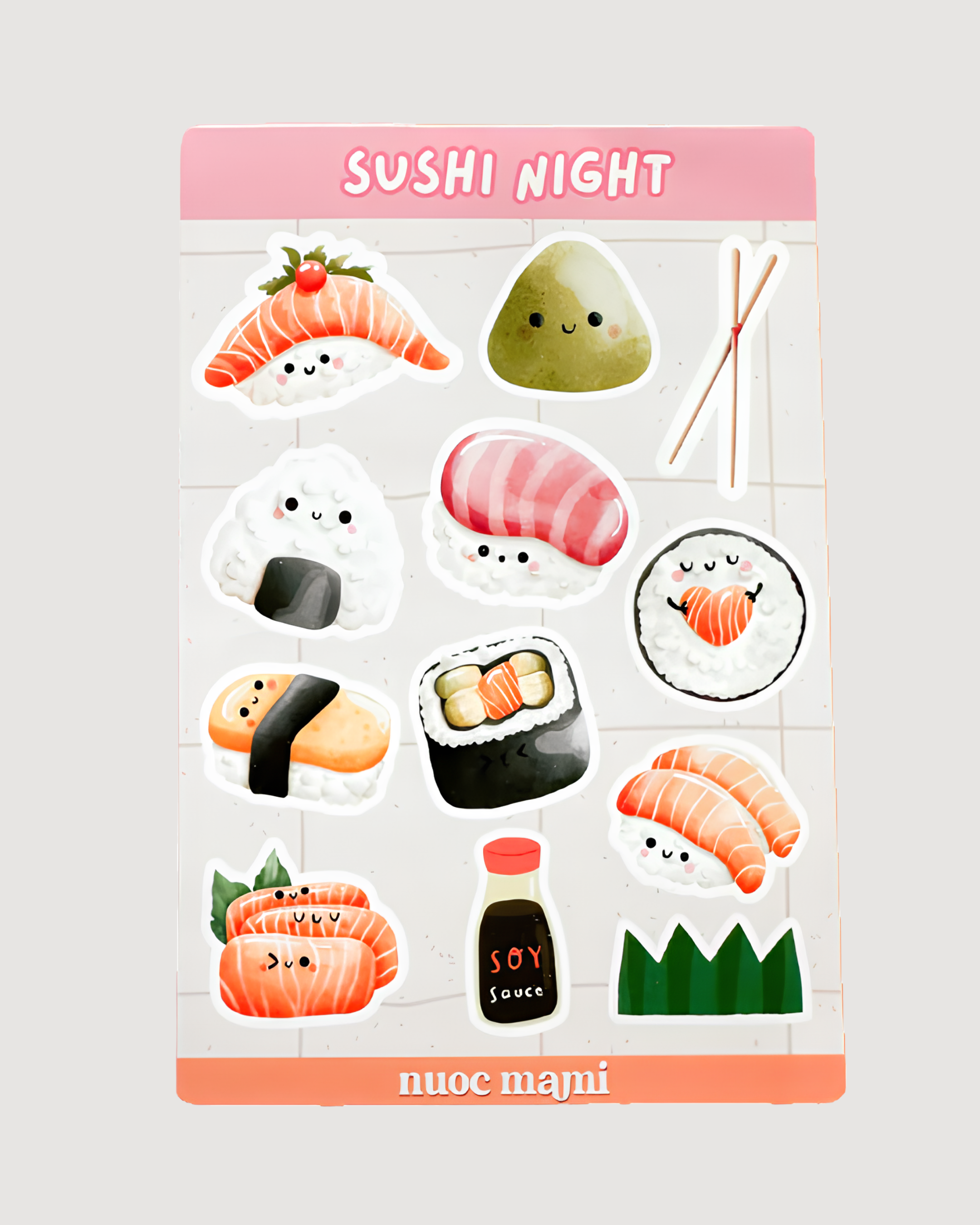 Sushi Night Sticker Sheet