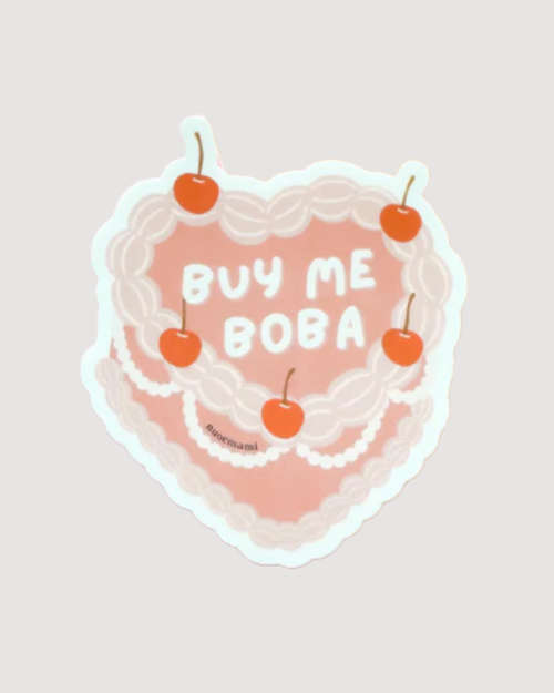 Buy Me Boba Vinyl Sticker