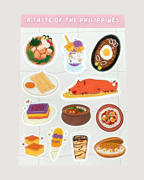 A Taste of the Philippines Sticker Sheet