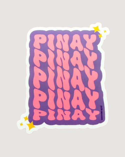 Pinay Pinoy Vinyl Sticker