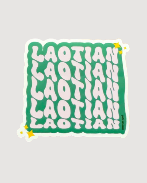 Laotian Vinyl Sticker