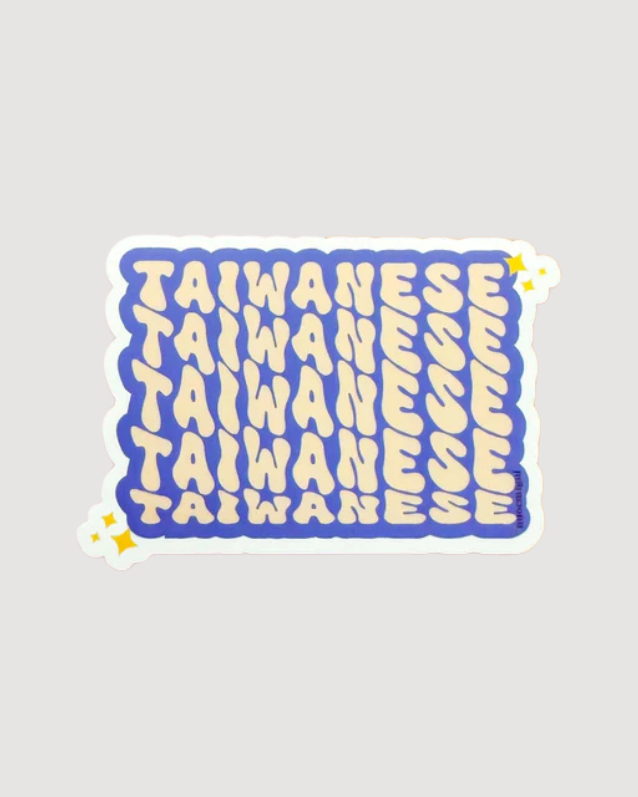 Taiwanese Vinyl Sticker