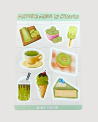 Matcha Made in Heaven Sticker Sheet