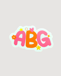 Asian Baby Girl Vinyl Sticker