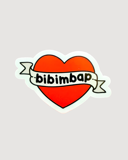 Bibimbap Vinyl Sticker