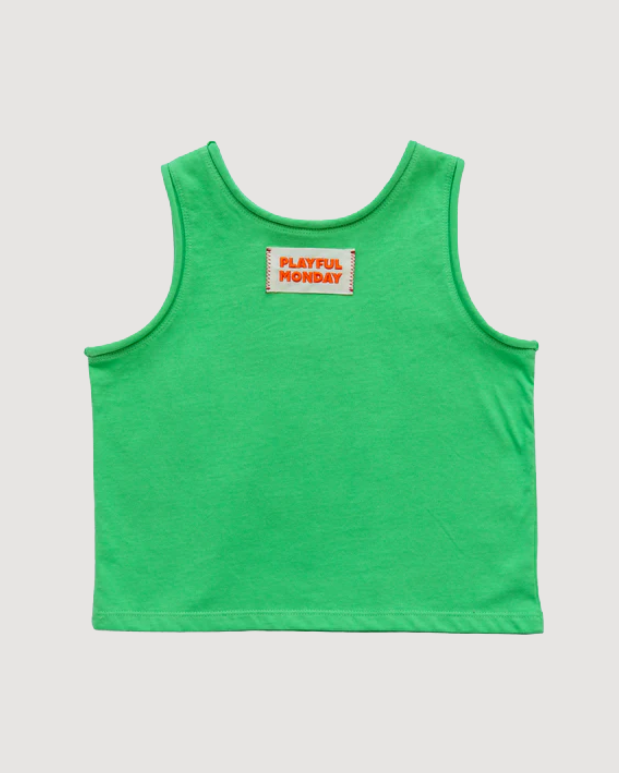 ☀️ Organic Play Tank - Green