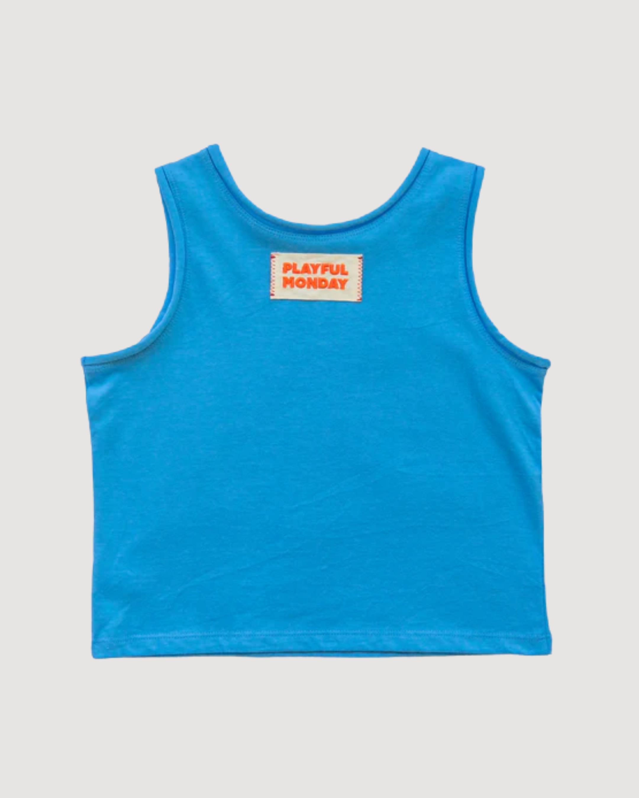 ☀️ Organic Play Tank - Blue