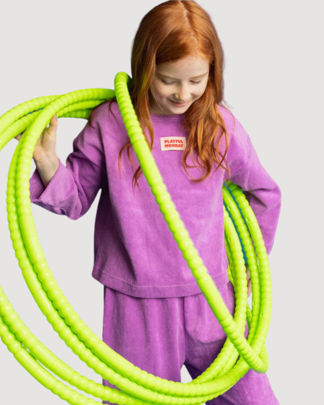 Terry Cotton Play Set - Purple